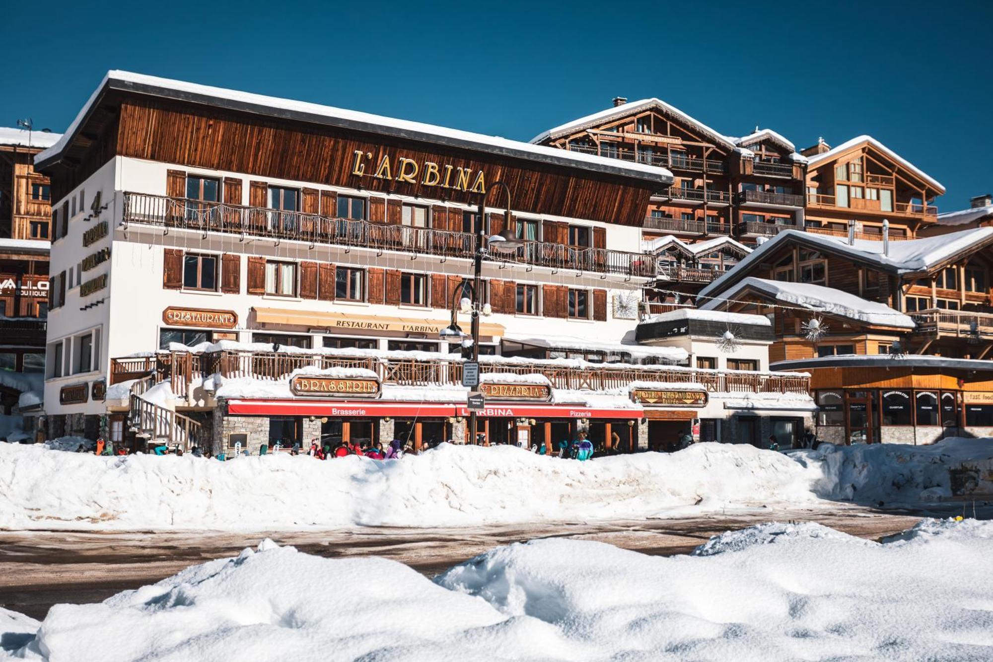 Hotel L'Arbina Tignes Buitenkant foto
