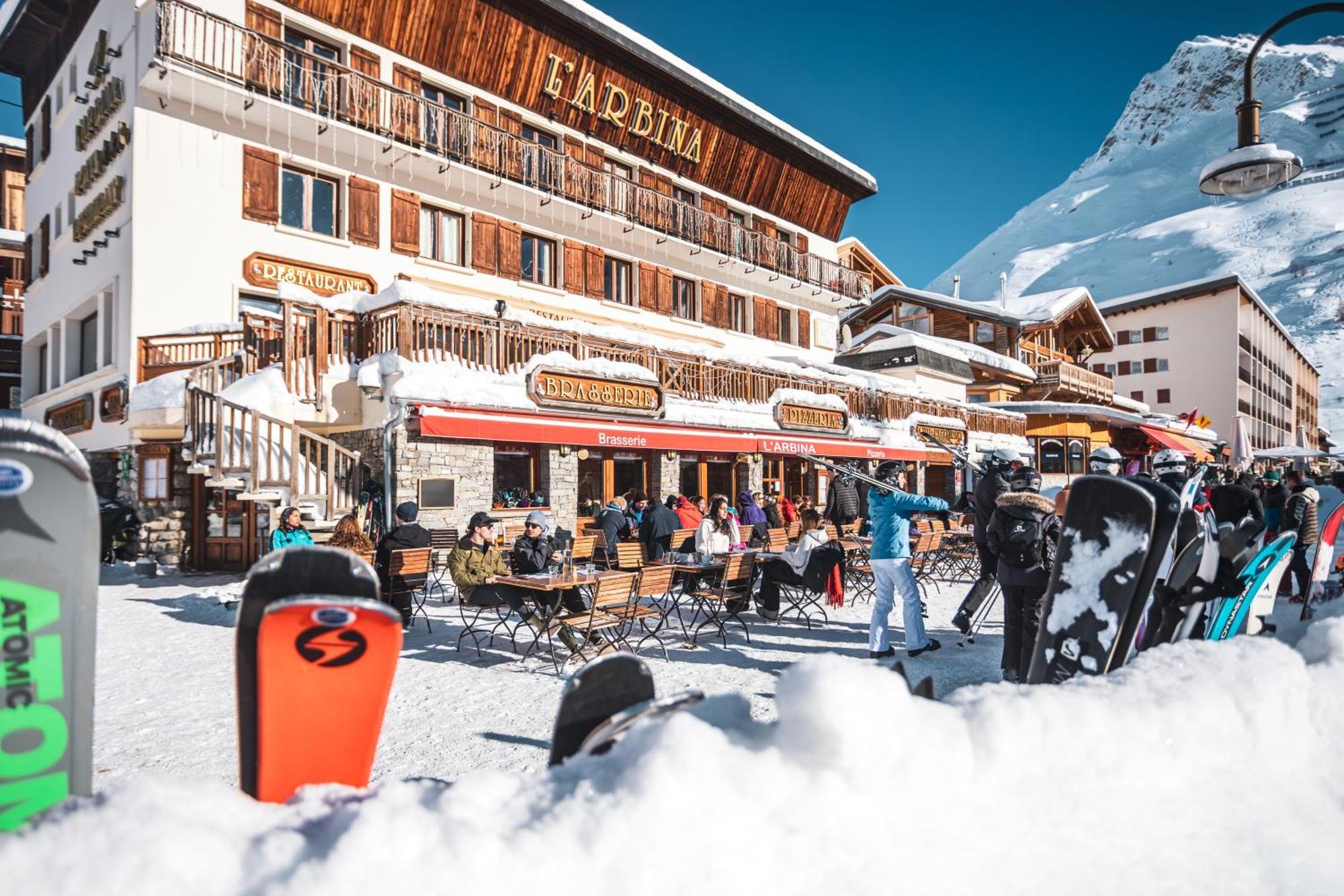 Hotel L'Arbina Tignes Buitenkant foto