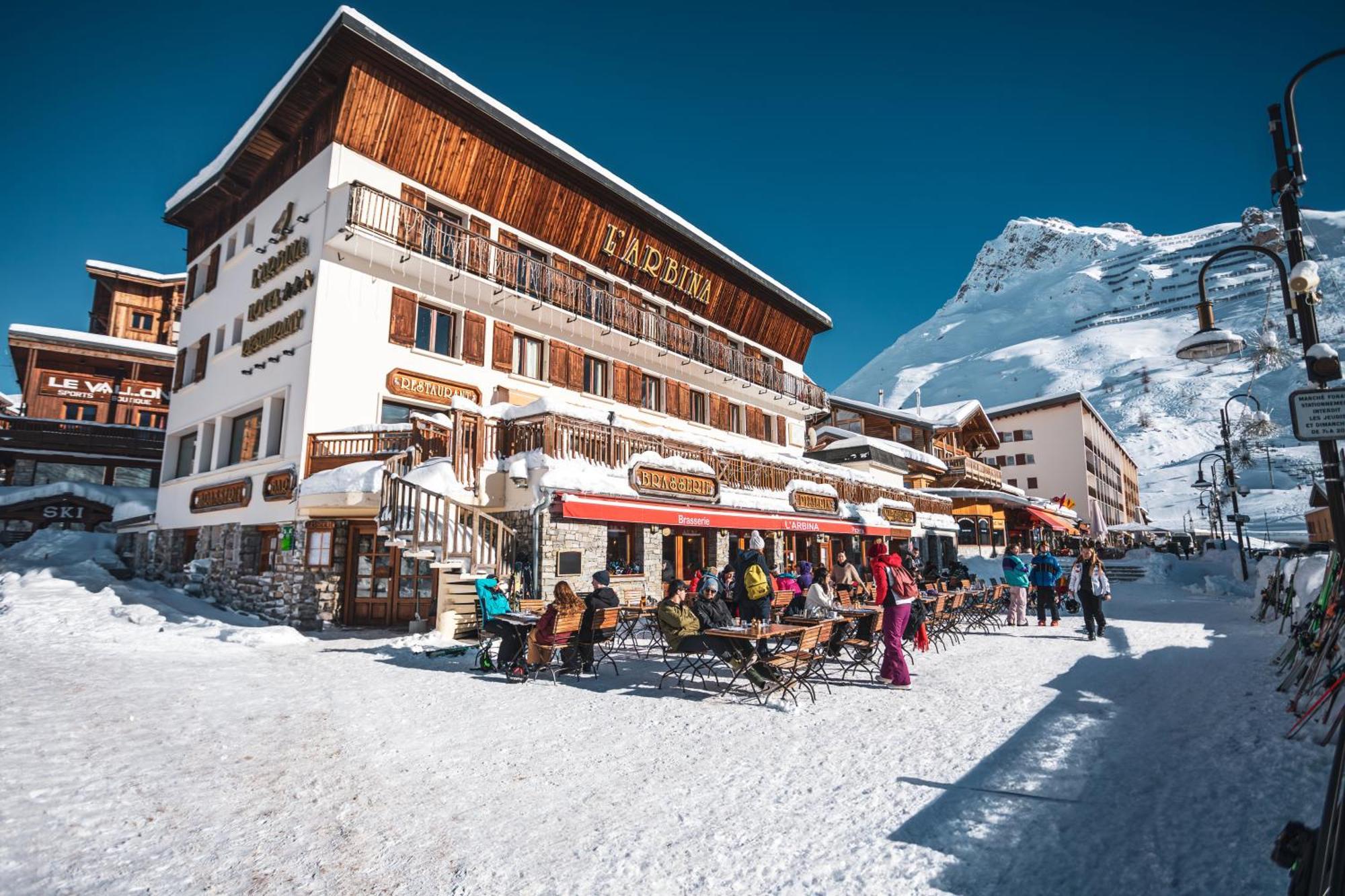 Hotel L'Arbina Tignes Buitenkant foto
